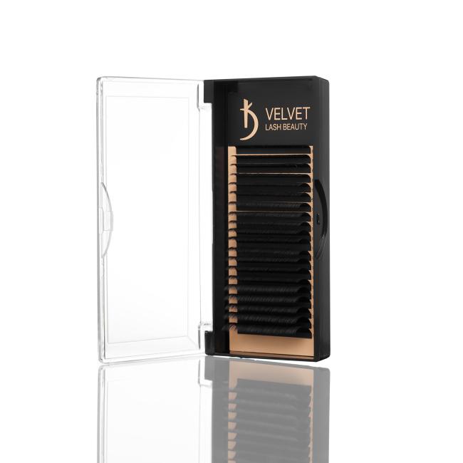 Velvet Lash Beauty Eyelash Extensions 0.10 LC Mix (20 rows, lengths 6–15 mm)